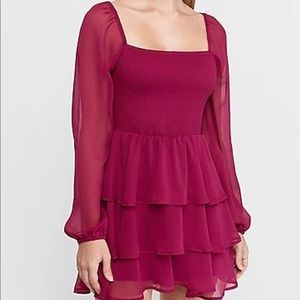 Express Smocked Ruffle Romper